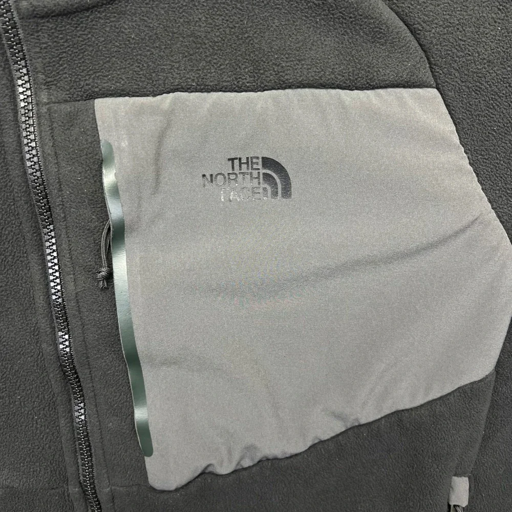 The North Face Jacket XL Black Hooded Fleece Sherpa Zip Up Gorpcore Chimborazo